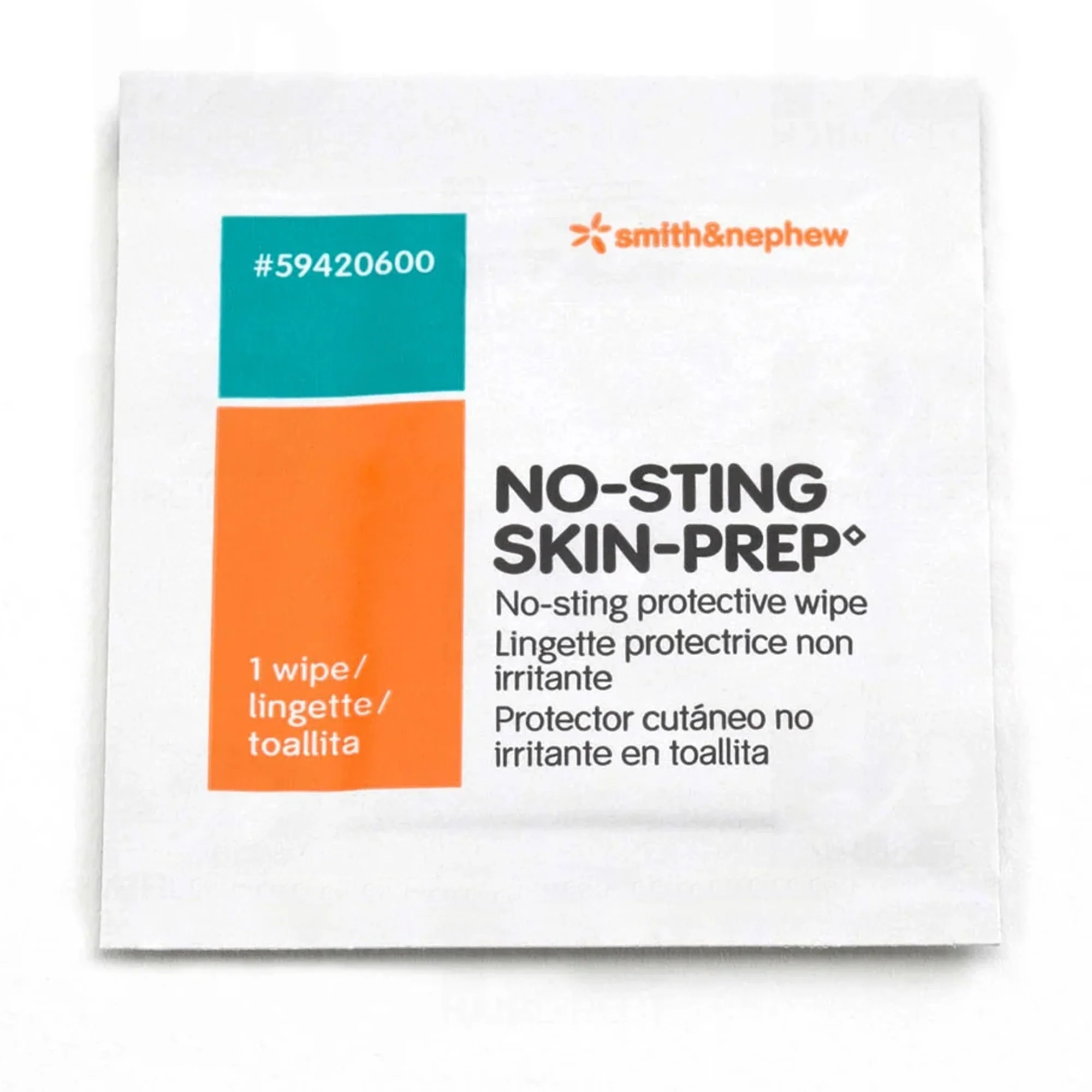 Smith & Nephew No-Sting Skin-Prep Protective Barrier Wipes, Alcohol-Free - Image 2