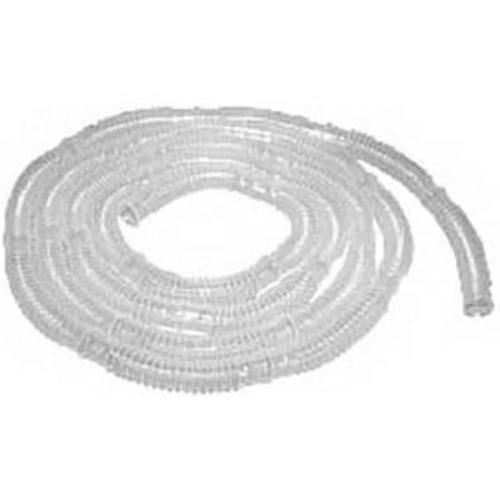 AirLife™ Disposable Corrugated Tubing, 100 ft L, Clear, Segmented Every 6", Composed of Polyethylene/ethyl Vinyl Acetate (EVA) Plastic, Flat Pack in Dispenser Box