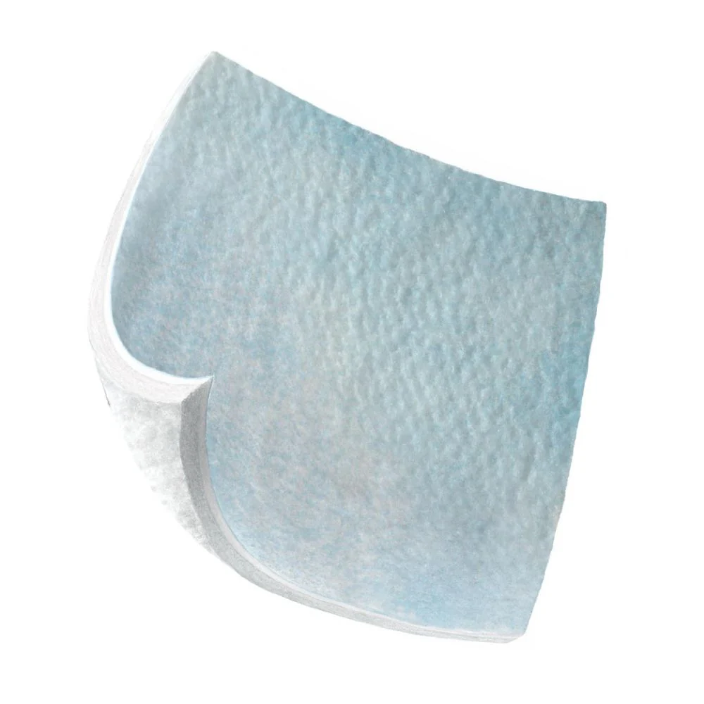Medline Qwick Nonadhesive Superabsorbent Wound Dressings with Aquaconductive Technology, 4 1/4" x 4", MSC5844 - Image 2