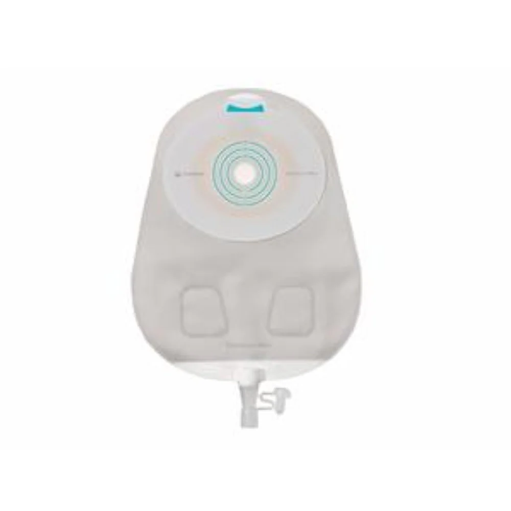 Coloplast SenSura Mio One-Piece Urostomy Pouch, 10-3/4" L, Transparent, 3/8" to 1-3/4" Stoma
