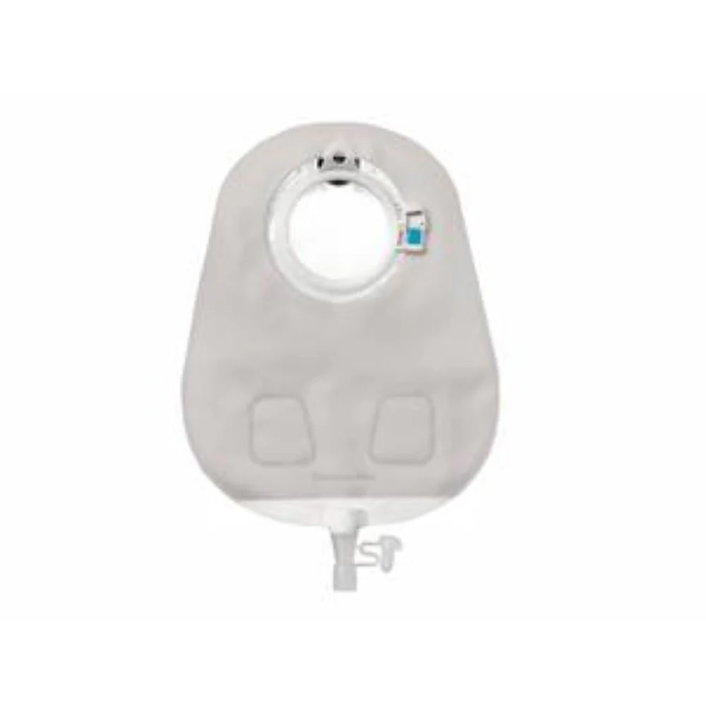 Coloplast SenSura Mio Click Two-Piece Urostomy Pouch, 10-1/2" L, Transparent, 40mm Coupling