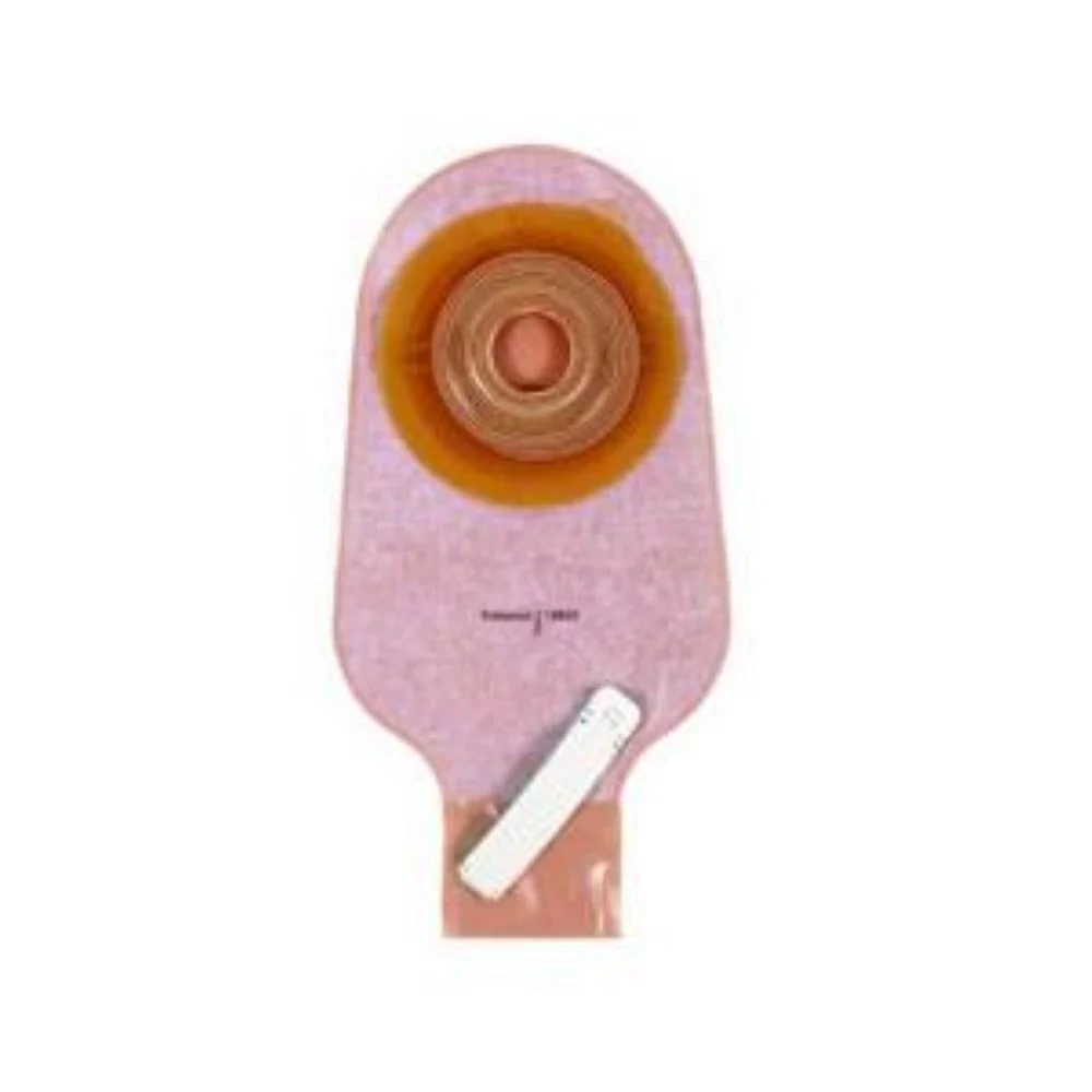 Coloplast Assura One-Piece Drainable Pouch, Cut-to-Fit Flat, Clip Closure, Opaque, 3/4" to 1-3/4" Stoma