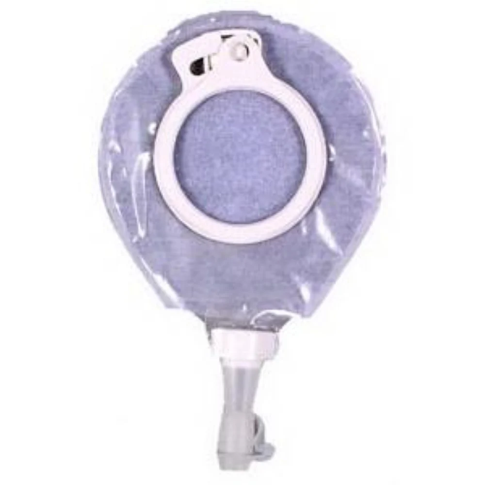 Coloplast Assura Two-Piece Urostomy Micro-Pouch, 6" L, Transparent, 60mm Flange, Cut-to-Fit Skin Barrier, Flat, 3/8" to 2-1/8" Stoma