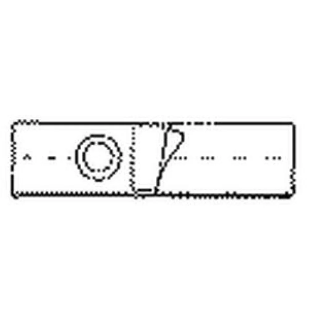 Nu-Hope Nu-Form Support Belt 3-1/4" Opening, 4" W, 41" to 46" Waist, XX-Large, Regular Elastic