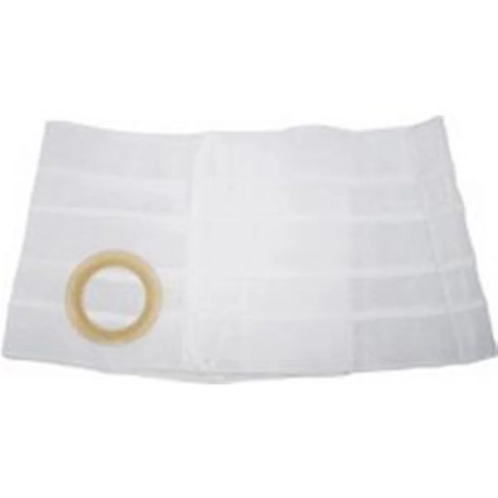 Nu-Hope Nu-Form Support Belt 2-1/4" Opening, 9" W, 36" to 40" Waist, Large, Cool Comfort Elastic, Right Sided Stoma