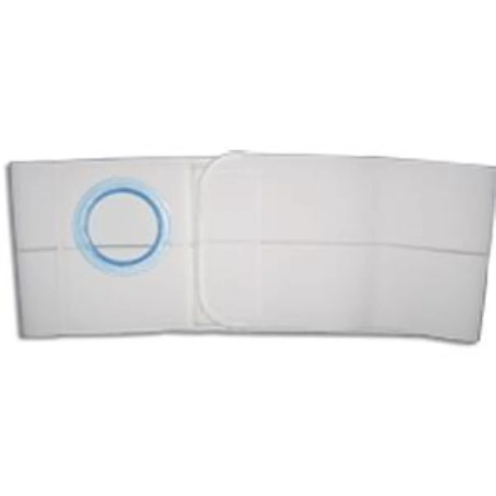 Nu-Hope Nu-Support Flat Panel Belt 2-3/8" Opening, 6" W, 28" to 31" Waist, Small, Regular Elastic, Left Sided Stoma