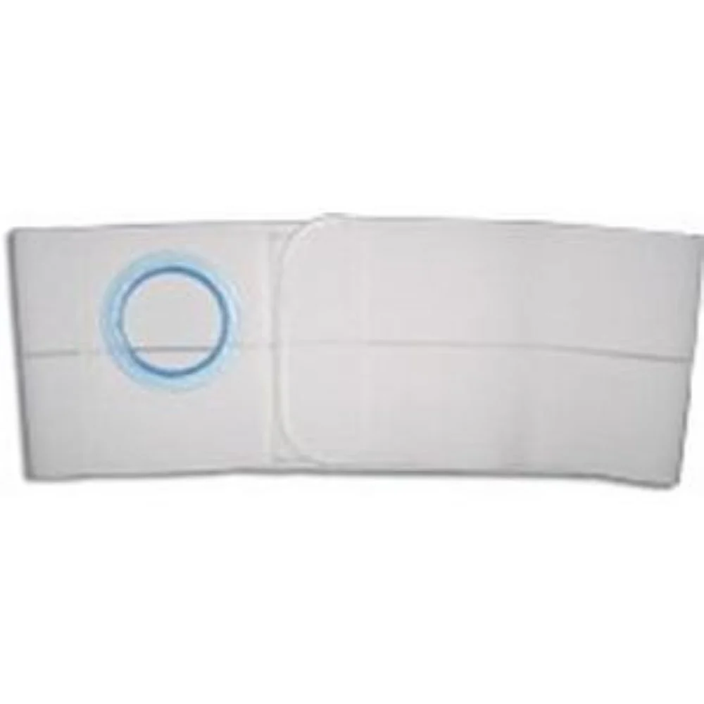 Nu-Hope Nu-Support Flat Panel Belt 2-3/8" Opening, 6" W, 36" to 40" Waist, Large, Regular Elastic, Left Sided Stoma