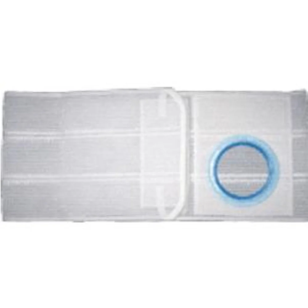 Nu-Hope Nu-Support Flat Panel Belt with Prolapse Strap 3-1/4" Opening, 6" W, 36" to 40" Waist, Large, Cool Comfort Ventilated Elastic, Left Sided Stoma