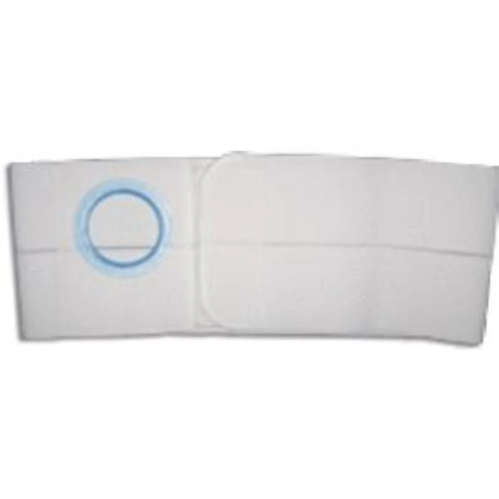 Nu-Hope Nu-Support Flat Panel Belt 3-1/4" Opening, 6" W, 36" to 40" Waist, Large, Cool Comfort Ventilated Elastic, Right Sided Stoma