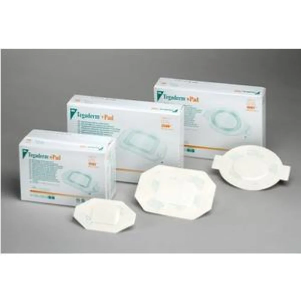 3M Tegaderm Film Dressing with Non Adherent Pad, Waterproof, Sterile 2 x 2-3/4 In.