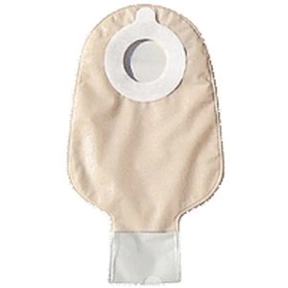 Cymed Two-piece Drainable Pouch with MicroSkin Adhesive Barrier 11" L, Clear, Odor-proof Film, Comfort Backing, Latex-free
