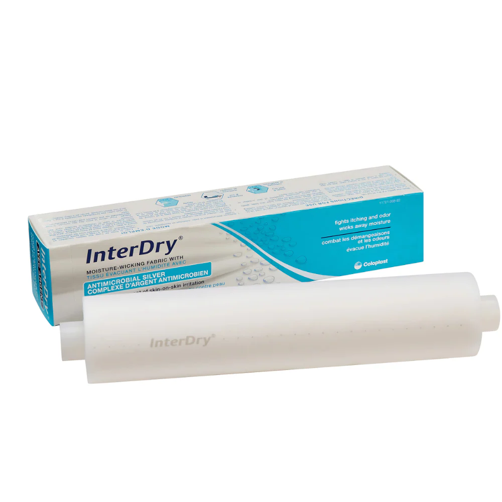 Coloplast InterDry Antimicrobial Silver Fabric for Moisture, Odor, and Inflammation Management - Image 2