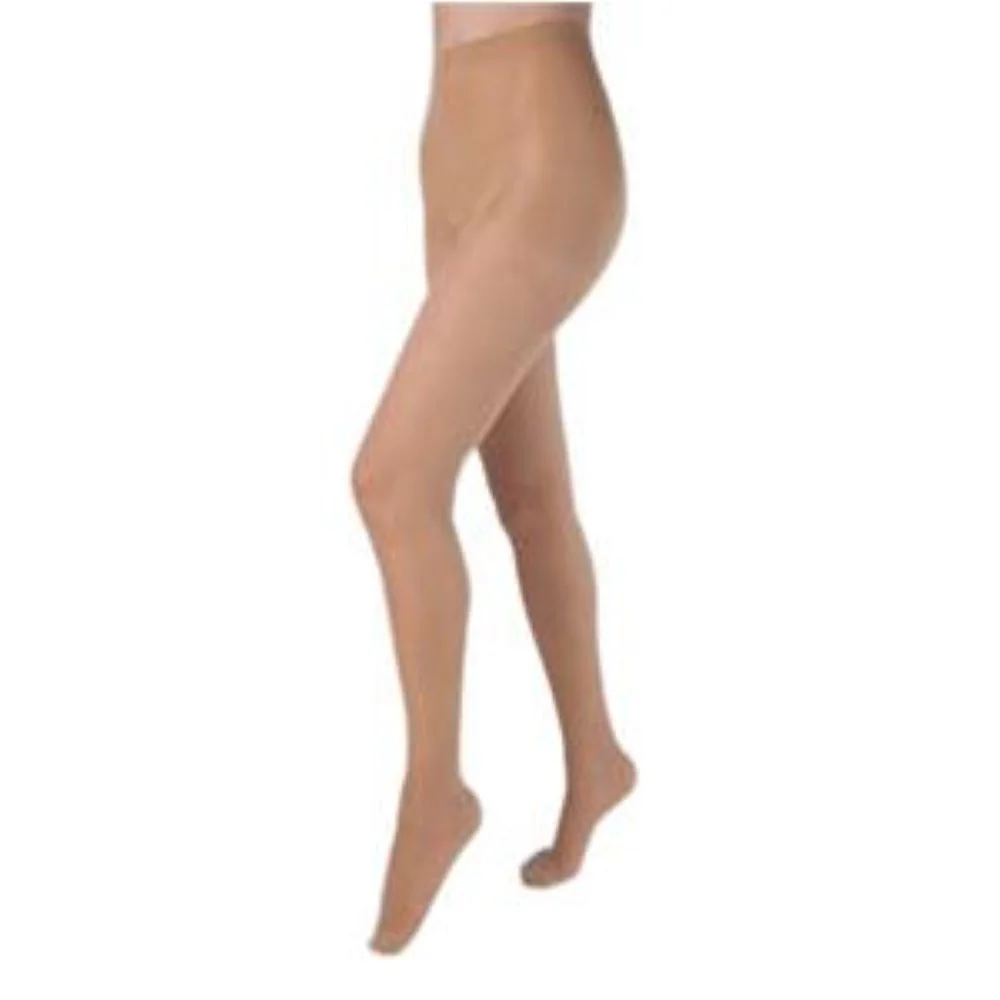 Carolon Company Health Support Vascular Panty Hose Hosiery Size D, Beige