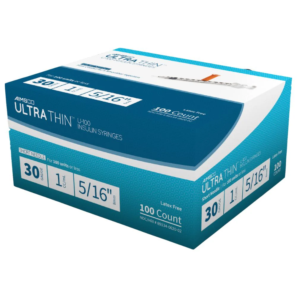 Delta Hi-Tech AIMSCO U100 Insulin Syringes - Image 5