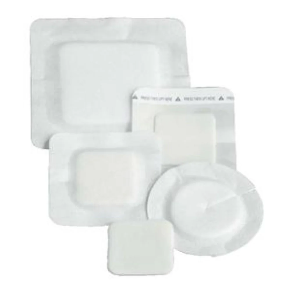 DeRoyal Polyderm Non-Border Foam Dressing 4" x 5"