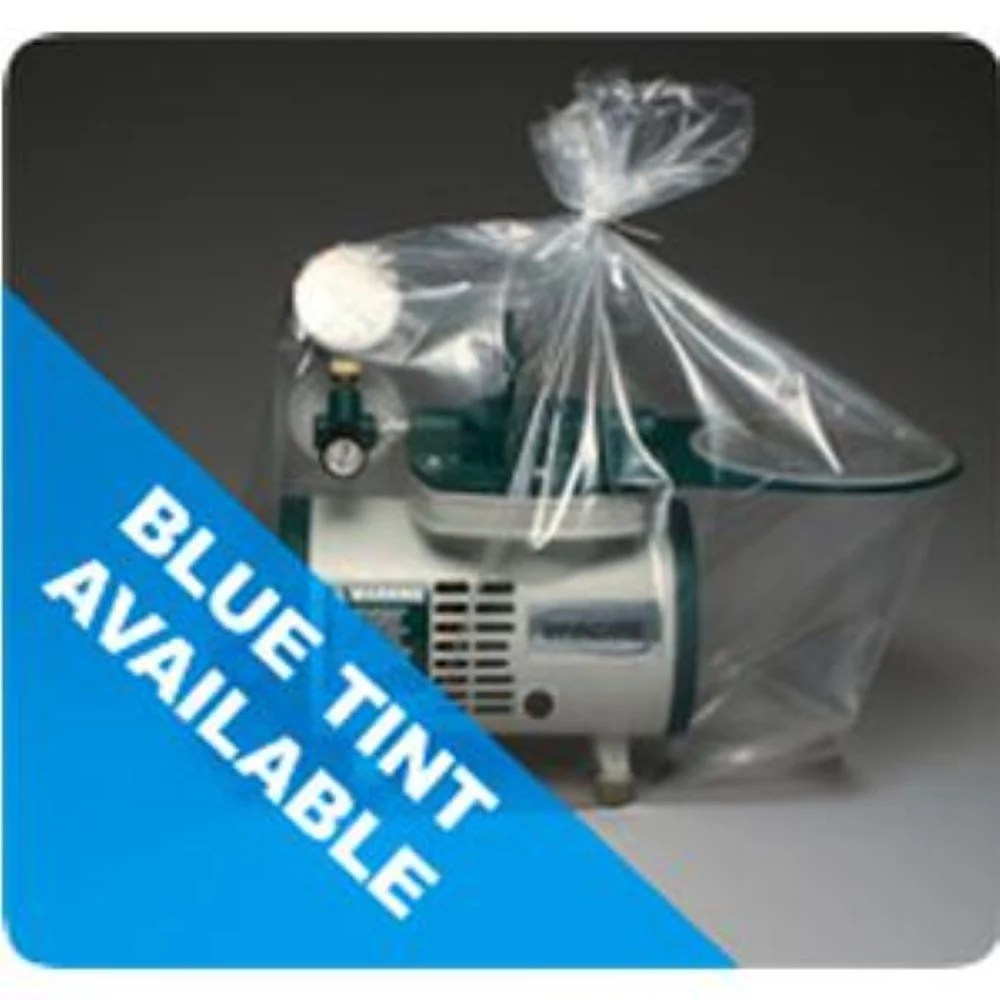 Elkay Plastics Equipment Cover for Nebulizer, 18" x 24", IV Pump, Suction Machine, Clear