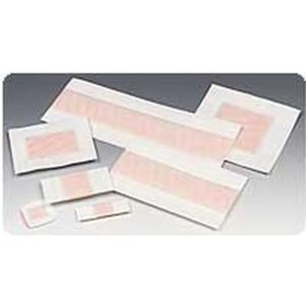 Ferris PolyMem QuadraFoam Island Hydrogel Dressing, 4" x 5" with 2" x 3" Membrane Pad
