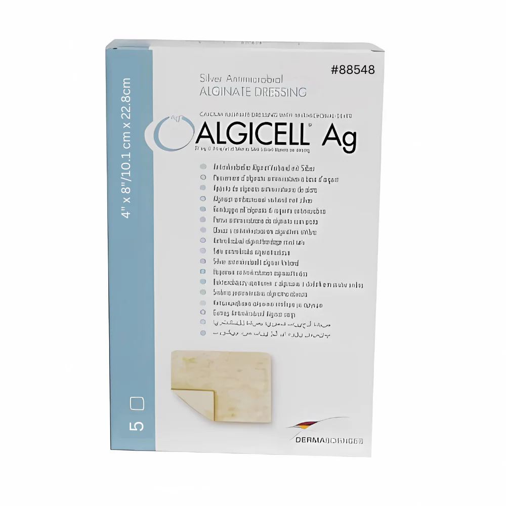 Integra Algicell Ag Calcium with Antimicrobial Silver Alginate Dressing - Image 3