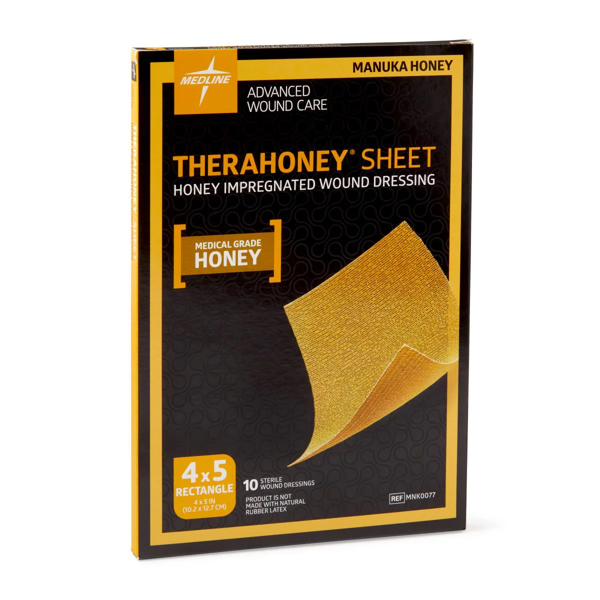 Medline TheraHoney Manuka Honey Wound Dressing Sheet - Image 5