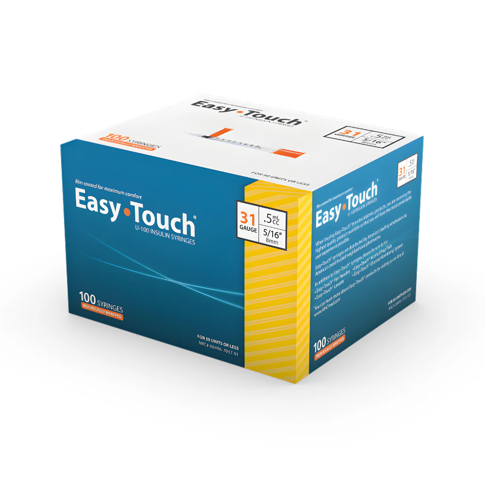 MHC Easy Touch U100 Insulin Syringes, EasyTouch - Image 9