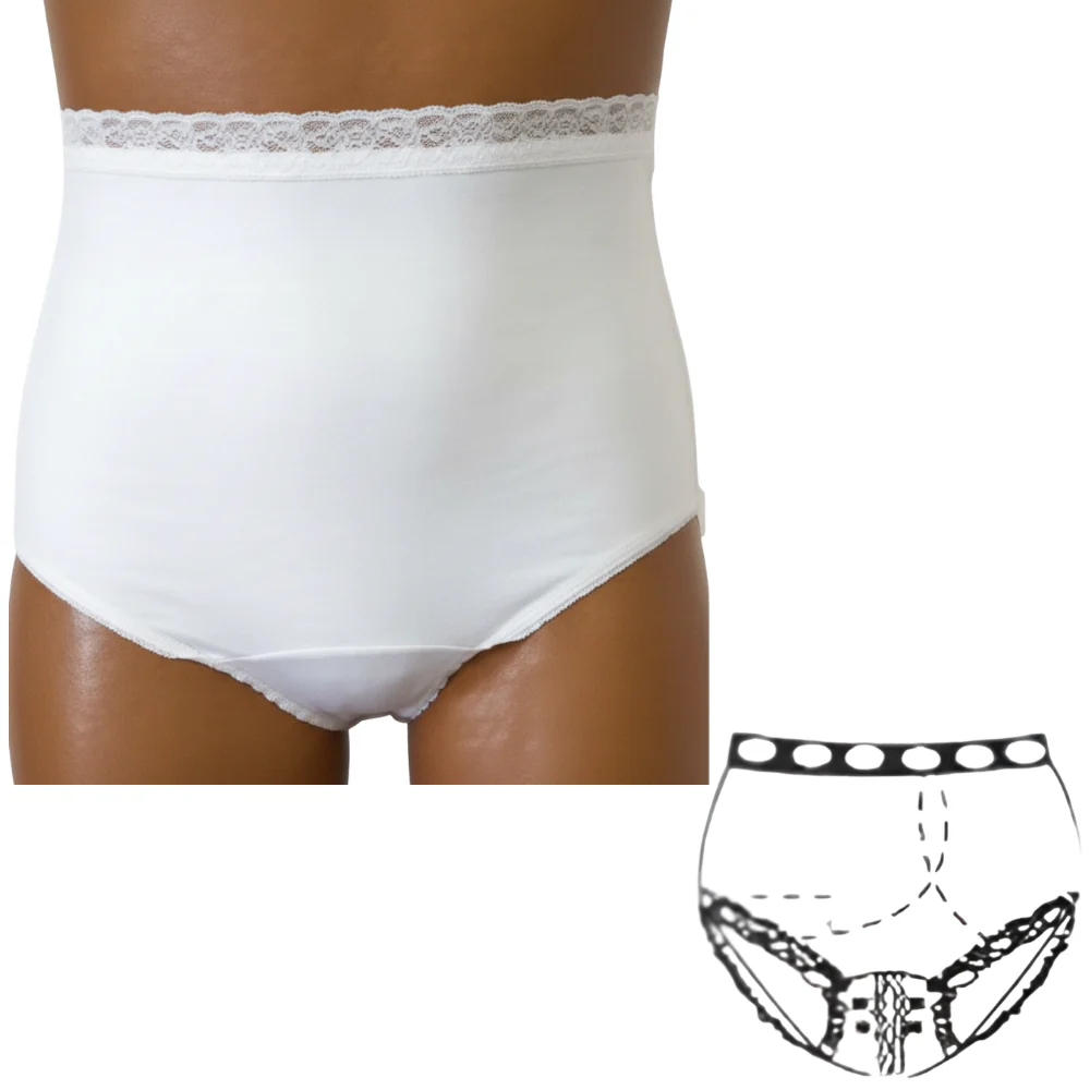 OPTIONS Ladies' Basic Ostomy Support Garment with Barrier Support - Image 10