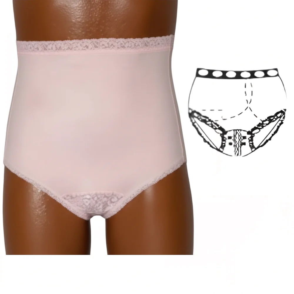 OPTIONS Ladies' Basic Ostomy Support Undergarment with Built-In Barrier - Image 6
