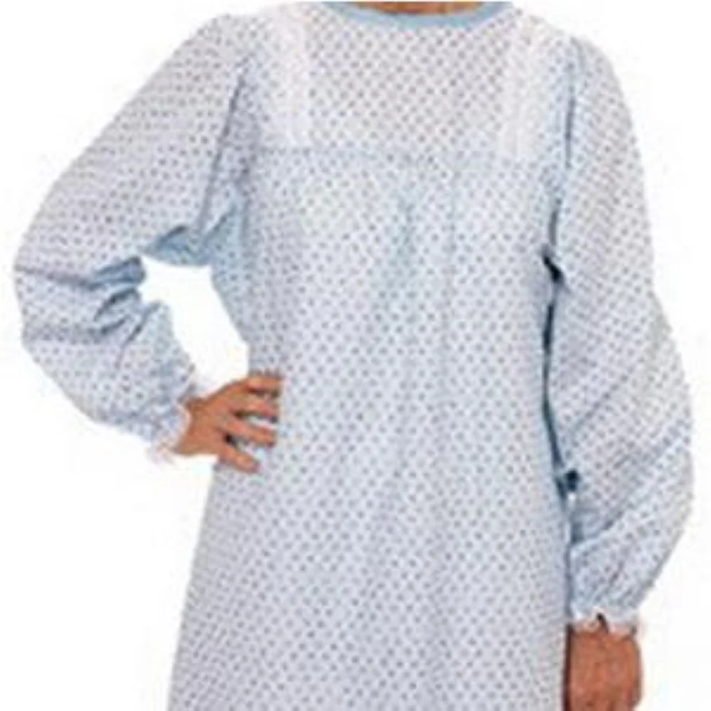 Salk Ladylace Long Sleeves Patient Gown