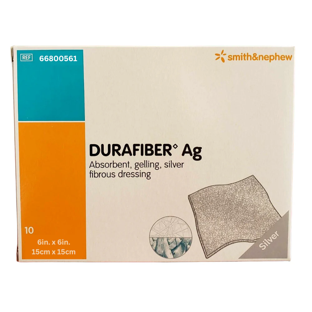 Smith & Nephew Durafiber Gelling Fiber Dressing, Soft, Sterile, Non-Woven - Image 3