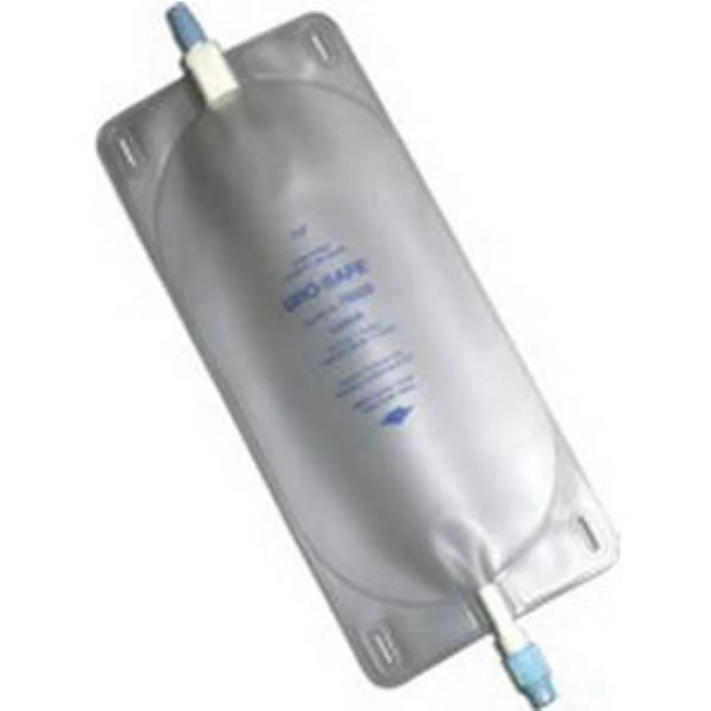 Urocare Uro-Safe Disposable Vinyl Leg with Thumb Clamp, Sterile, Latex Leg Straps 32 oz Large