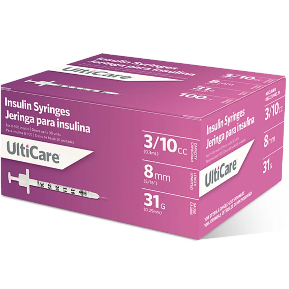 Ultimed UltiCare U100 Insulin Syringes - Image 4